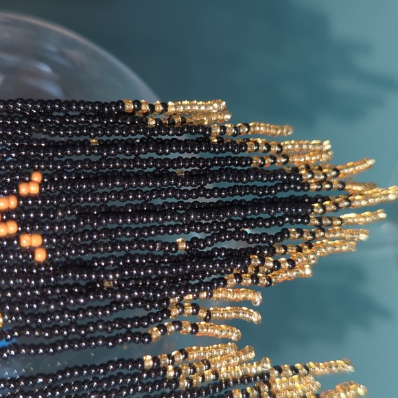 Bohemian Tribal Native American Beaded Colorful Pierced Earrings Butterfly Moon - Picture 5 of 10